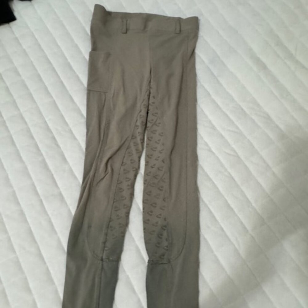 Aubrion Tan Leggings Age 11-12